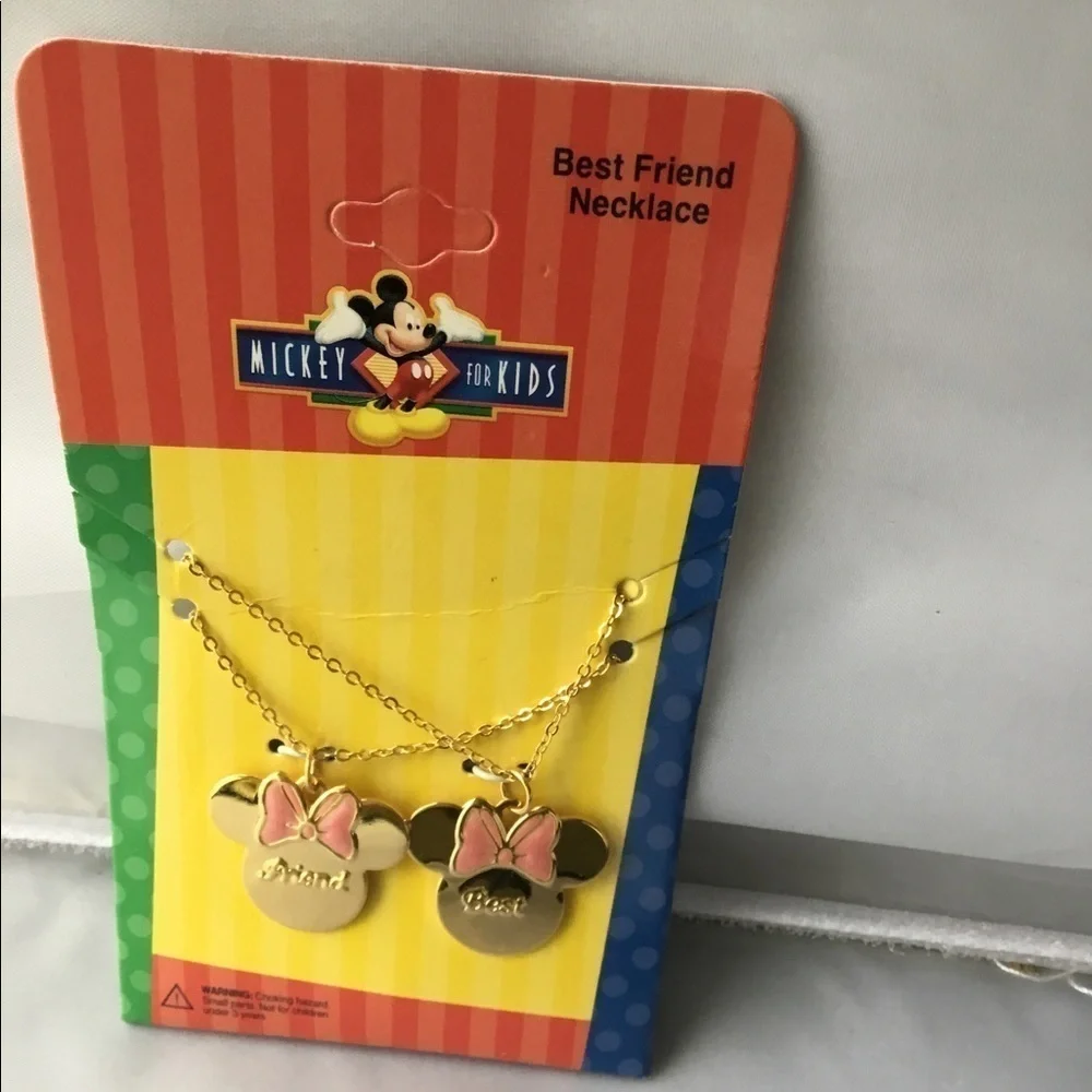 Mickey MOUSE BEST‎ FRIEND NECKLACE